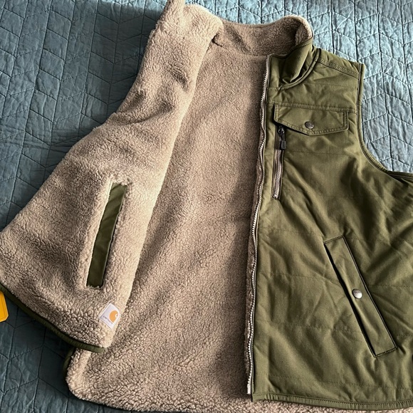Carhartt Jackets & Coats Womens Carhartt Sherpalined Vest L Large